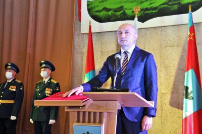 Юрий Парахин официально вступил в должность мэра города Орла