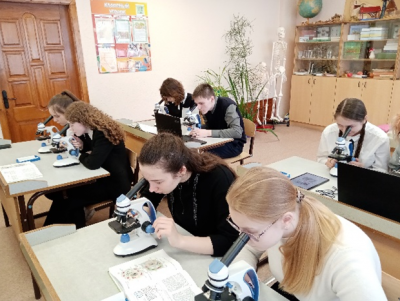 Школьный технопарк  «Кванториум» позволяет детям углубить свои знания по биологии