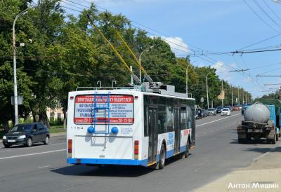 Следить за движением троллейбусов теперь можно в онлайн-режиме