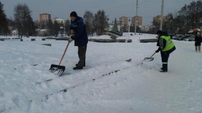 В ночь снег с улиц Орла будут убирать 68 единиц техники