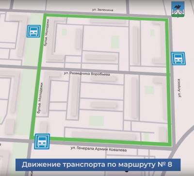 С завтрашнего дня общественный транспорт изменит схему своего движения по Зареченскому микрорайону
