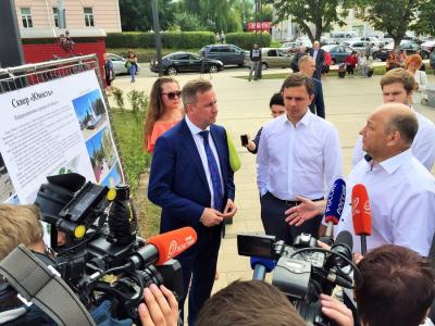 Делегация из Москвы оценила качество благоустройства скверов и парков в Орле
