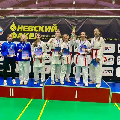 Спортсмены «Орёл-Карата» привезли 26 медалей с «Невского Факела»