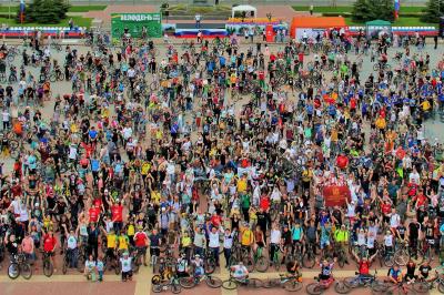 Самый массовый «Велодень» в ЦФО сегодня прошёл в Орле