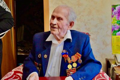 Ветерану Виктору Сергеевичу Баранову — 95 лет!