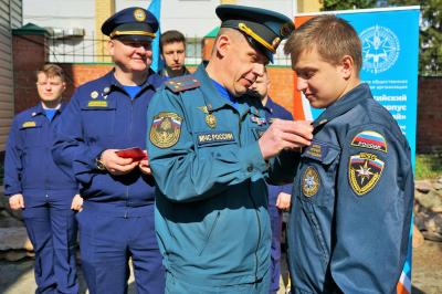 Всероссийский студенческий корпус спасателей отмечает 20-летний юбилей