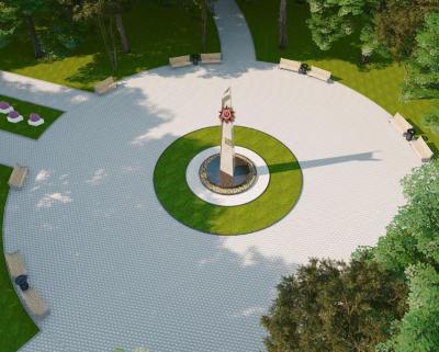 В парке Победы установят памятную стелу и мемориальную часовню
