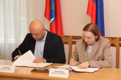 Администрация Орла и Орловский социальный кластер подписали договор о сотрудничестве 