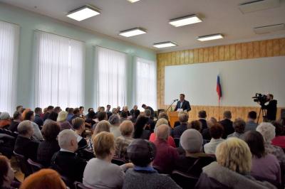 Александр Муромский встретился с жителями Железнодорожного района