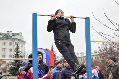 Более 120 спортсменов сдали ГТО в День народного единства