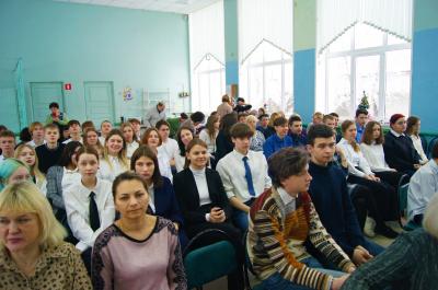 Орловские школьники встретились с участником СВО 