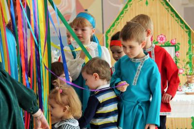 Орловские малыши встретили праздник Жаворонки