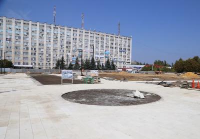 Пробный пуск фонтанов в Детском парке и на площади Содружества состоится в конце сентября