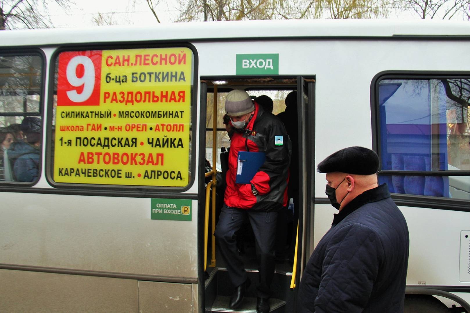 Ношение масок в общественном транспорте – обязательно!